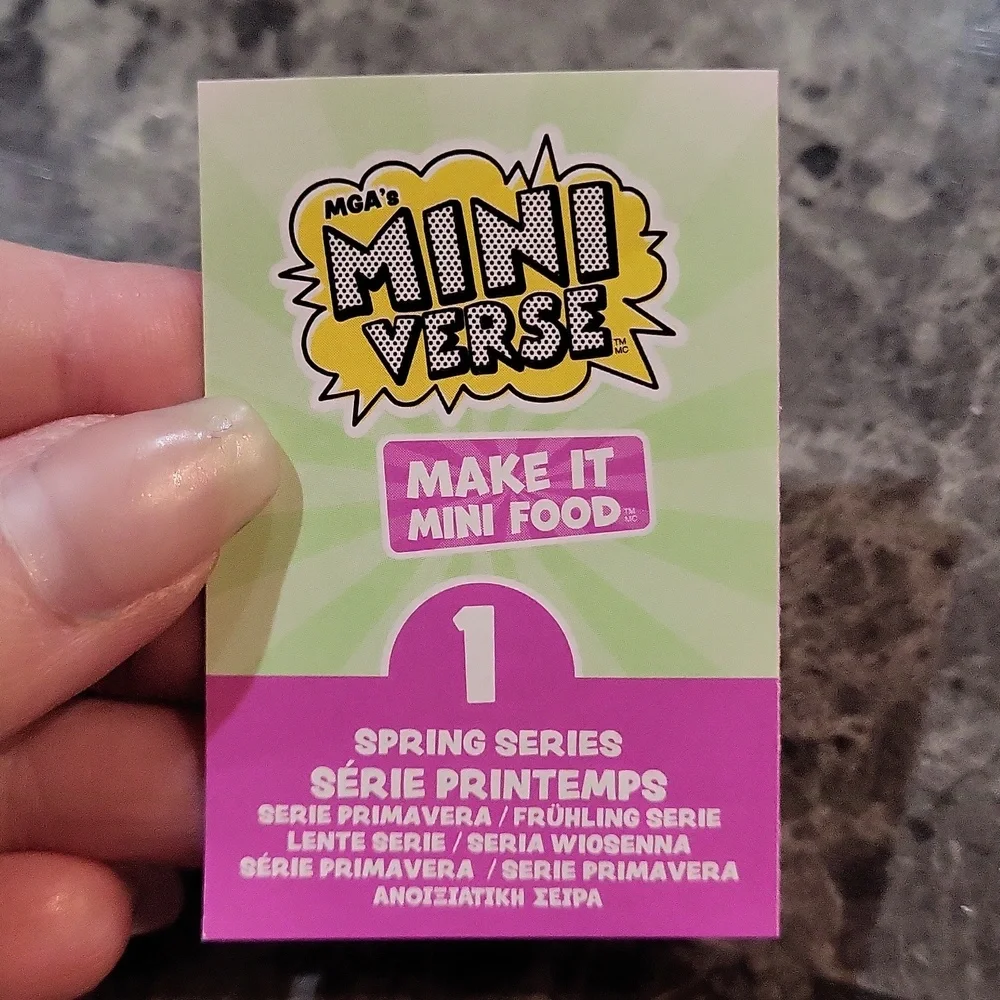 Miniverse Make It Mini Food Spring Easter Egg Basket